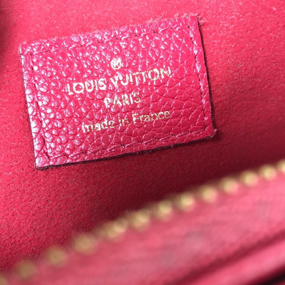 💕 RARE 💕 LOUIS VUITTON LEATHER PINK CROSSBODY TWICE - Picture 4 of 16